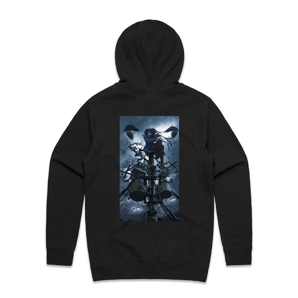 Crow Girl Hoodie